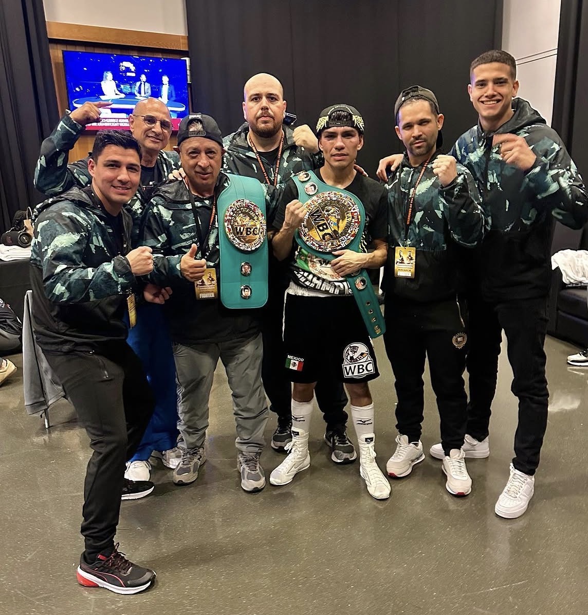CUBOX fighters and celebrities
